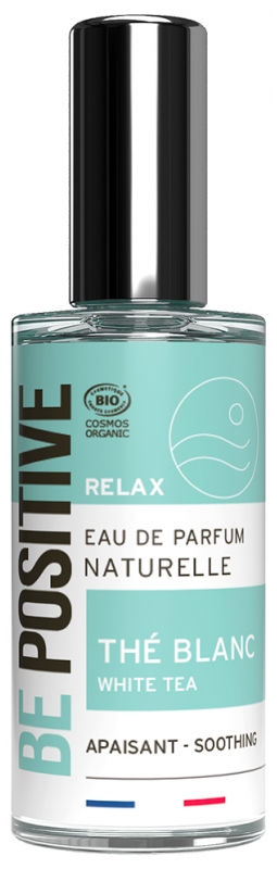 Be Positive Relax Eau de Parfum Thé Blanc Apaisant Bio 50 ml