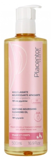 Placentor Végétal Huile Lavante Nourrissante Apaisante 500 ml