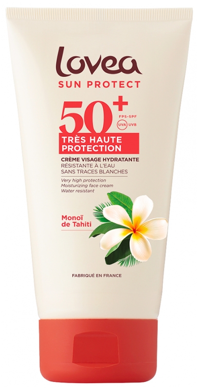 Lovea Sun Protect Crème Visage Hydratante SPF50+ 50 ml