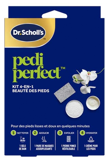 Scholl Pedi Perfect Kit 4en1 Beauté des Pieds