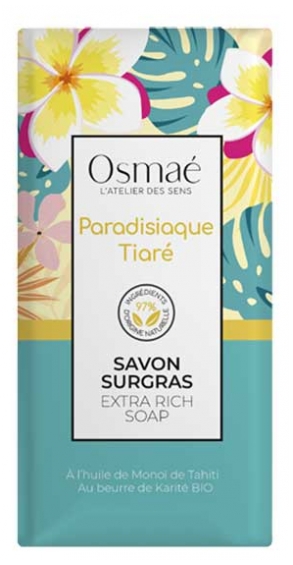 Osmaé Savon Surgras Paradisiaque Tiaré 100 g