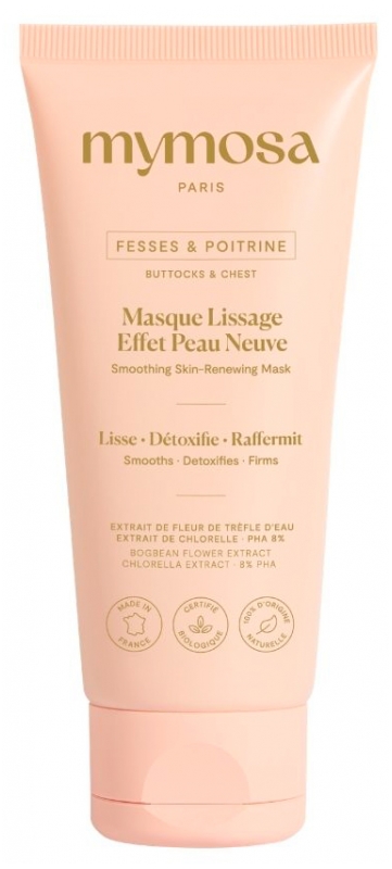 Mymosa Fesses & Poitrines Masque Lissage Effet Peau Neuve 100 ml