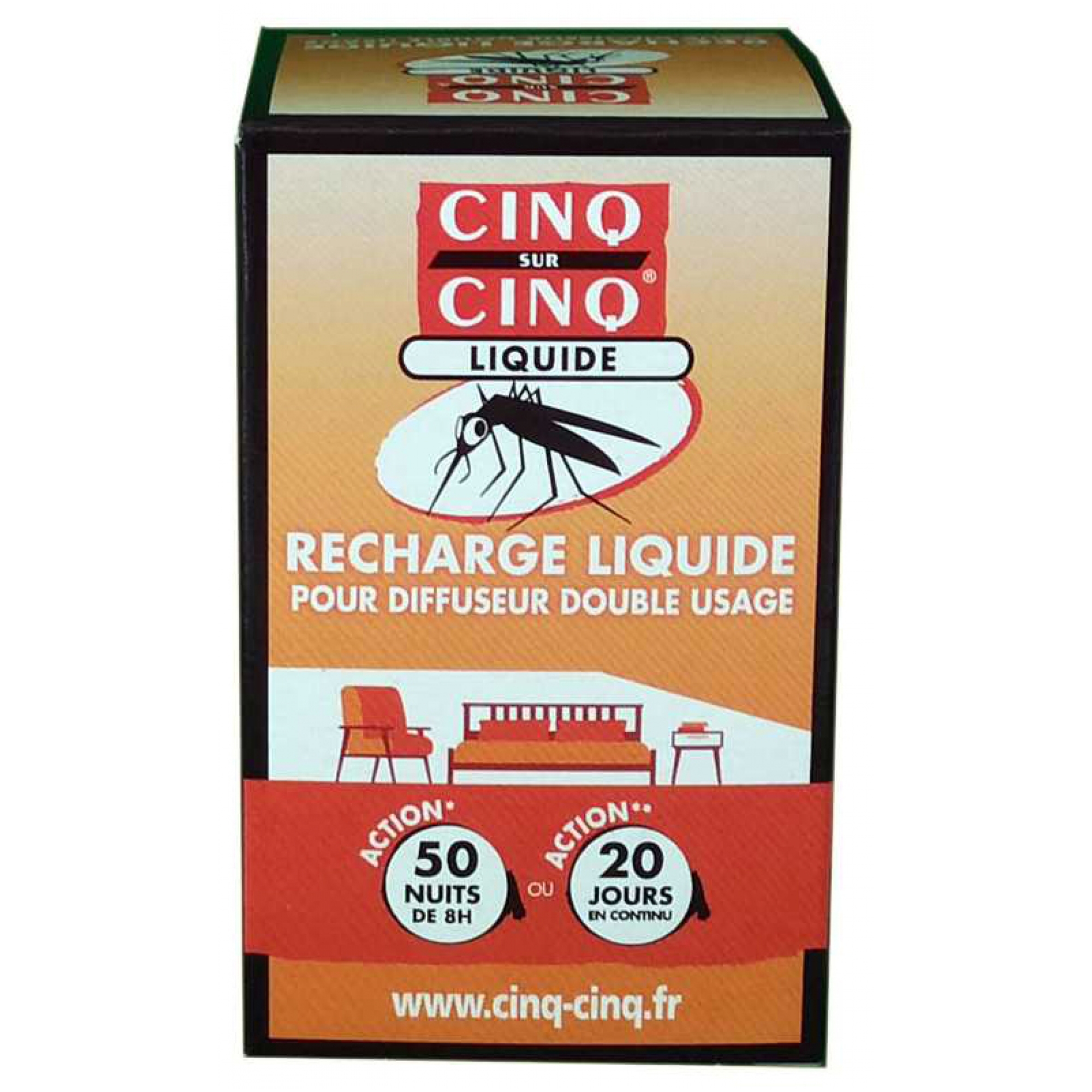 Cinq sur Cinq Anti-Mosquitoes Liquid Refill 35ml